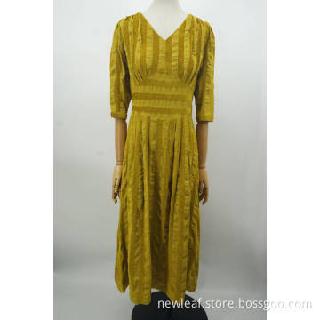 Half Sleeve Female Fashion Summer Autumn Dresses